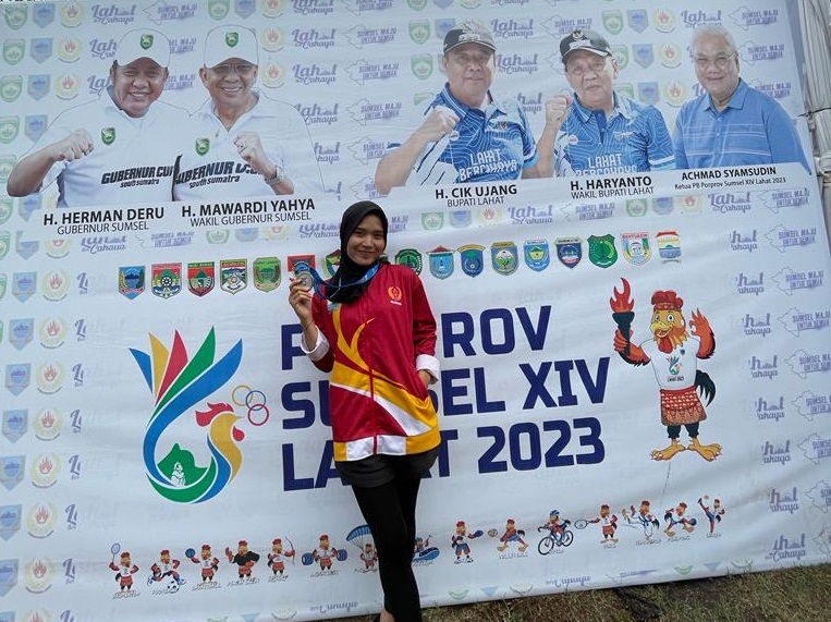 Porprov Sumsel 2023 Rati Kurfahe Mahasiswa FH Universitas Muhammadiyah