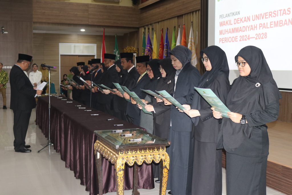 Rektor Lantik Wakil Dekan Di Lingkungan Fakultas Universitas